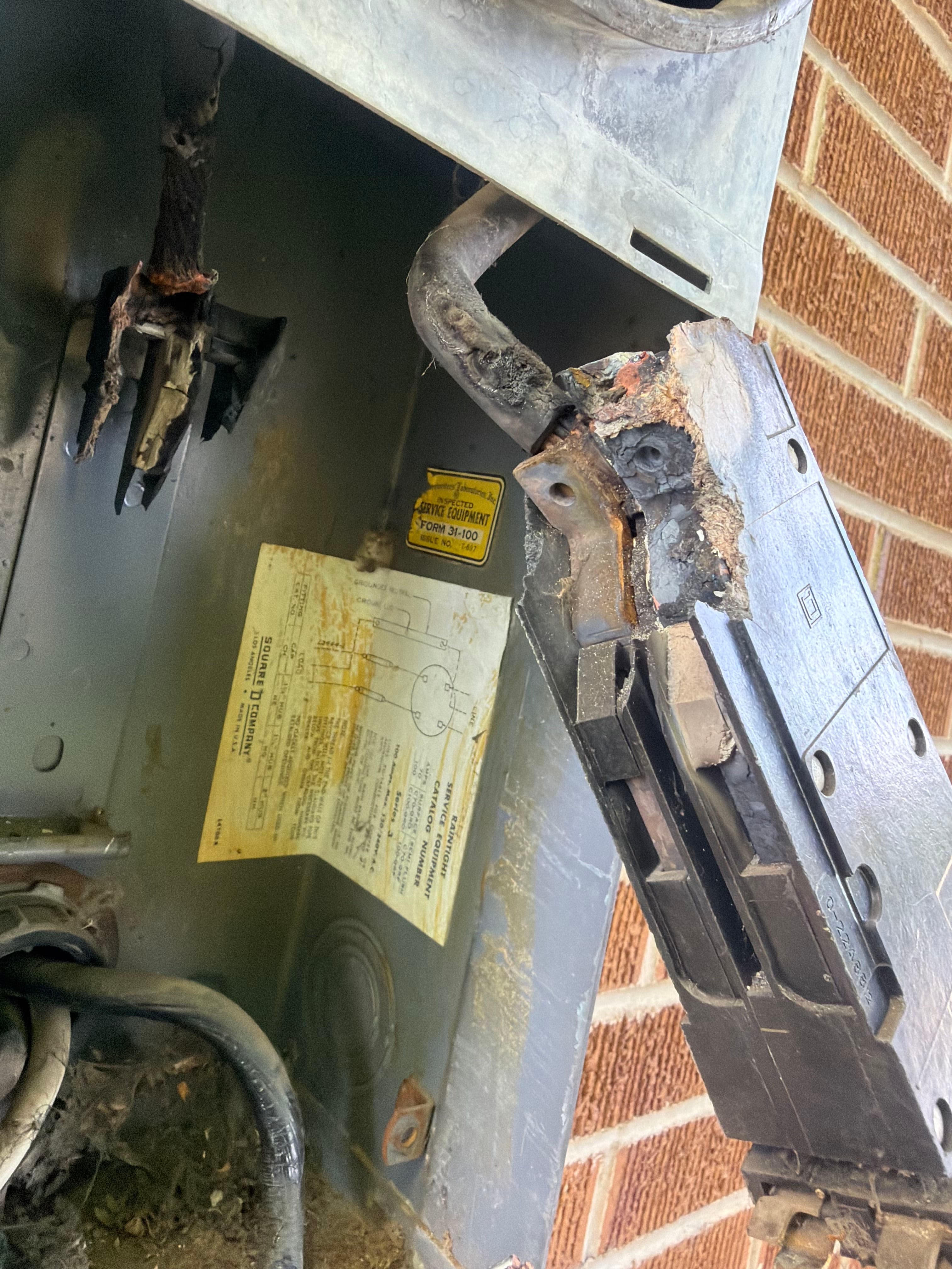 Project Emergency Meter Base Replacement That Was Way Overdue image