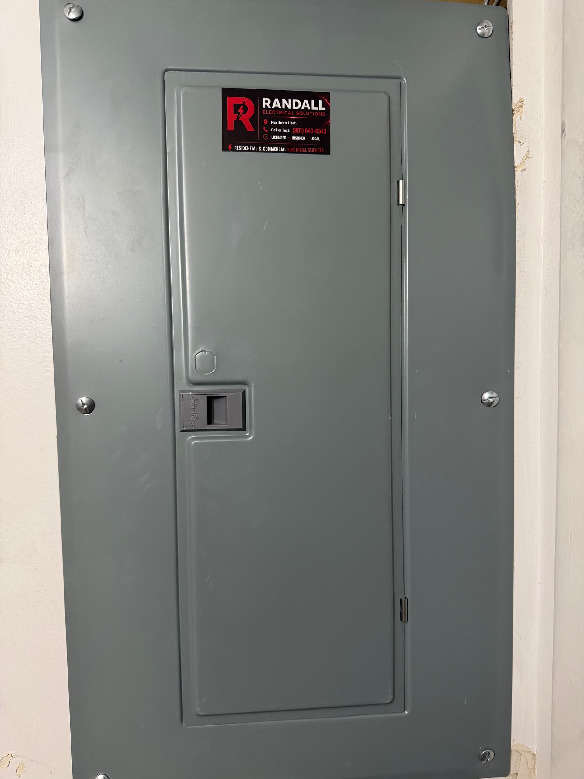 Gallery photos for Old Panel Replaced With a Safe Modern Upgrade in Northern Utah: Image #1